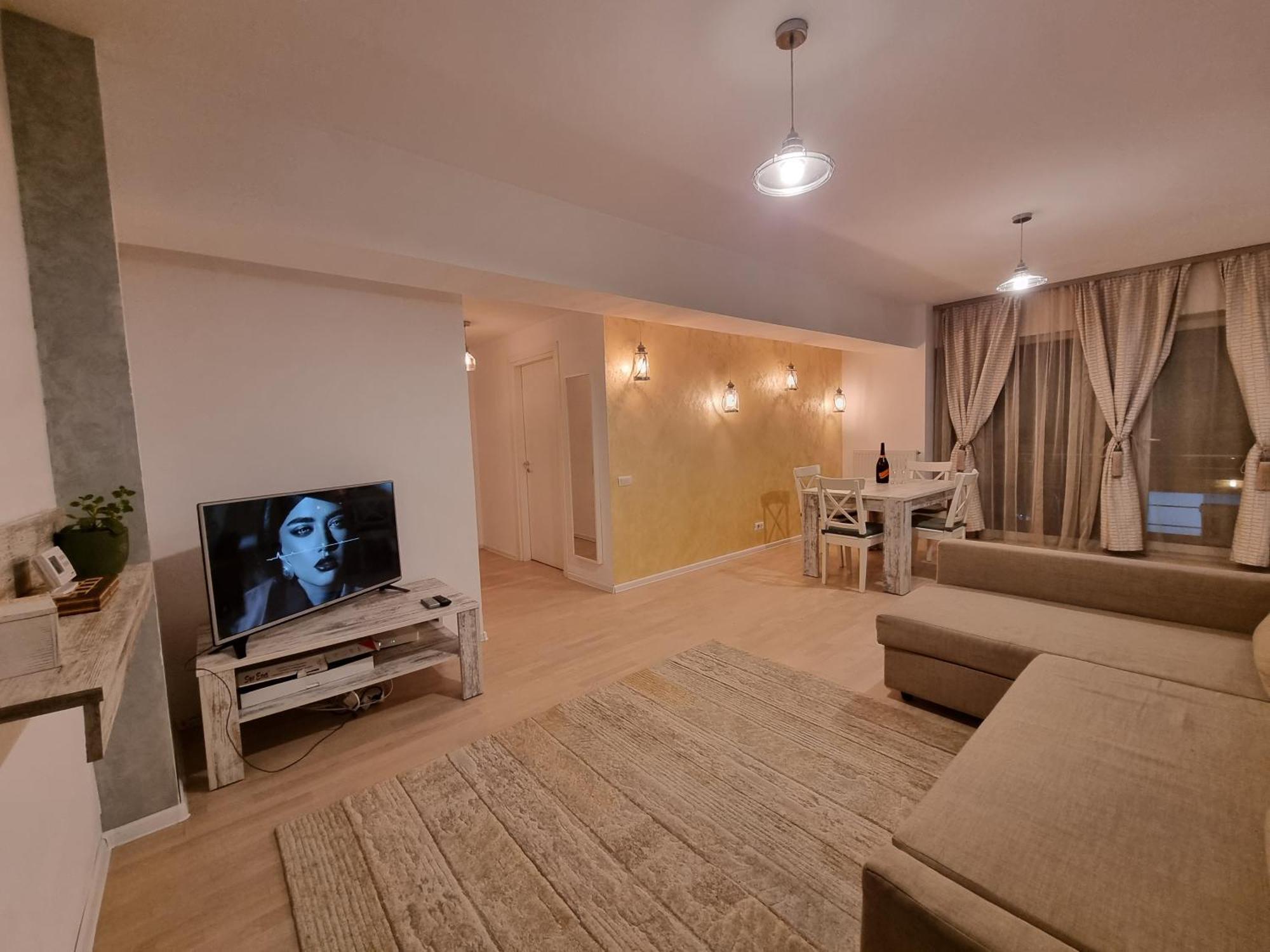 Park Residence 5, 2 Bedroom Apartment Bukares Bagian luar foto
